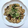 ふうかの作ってみた!投稿(【レンジで】タレでご飯食べられる大葉たっぷり*なすの油味噌)