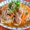 10分でできる♪【豚こまともやしにんじんの甘酢あん】の工程4