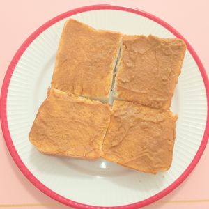 milkの作ってみた!投稿(朝ごはん救世主！きなこトースト)
