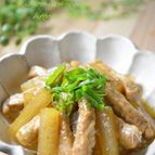 ご飯に合う！大根と豚ロースのさっぱり炒め