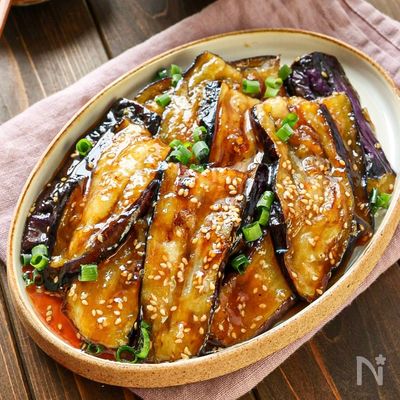 【鰻を超えた！なすの蒲焼き風】とろうま♡メイン級のおいしさ