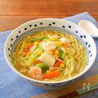 スープも飲み干す美味しさ！本鶏だしのちゃんぽん麺