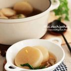 丸ごと１本♡無水鍋で作る＊大根とまいたけの旨味スープ♡