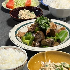 1196415の作ってみた!投稿(豚バラなすピーマンの甘辛味噌炒め｜作り置きやお弁当にも！)