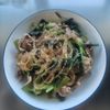 はるにゃんこの作ってみた!投稿(豚バラと小松菜の中華風春雨煮【#作り置き#水戻し不要】)