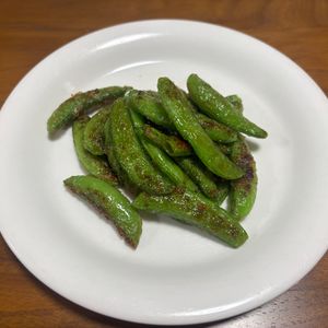 こむぎの作ってみた!投稿(食べる手が止められない!【これは無限のスナップえんどう】)