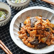 男子ウケ抜群!ご飯が進む「なすの豚キムチ炒め」
