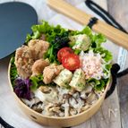 低糖質のきのこご飯弁当