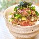 マグロのなめろう風丼ぶり