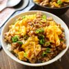 【えのきとそぼろのてりたま丼】まな板包丁いらずで簡単！