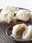 ホットケーキミックスとフライパンで肉まん！