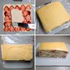 いちごの春巻きミルクレープ│レンジで簡単♪春の華やかスイーツの工程5