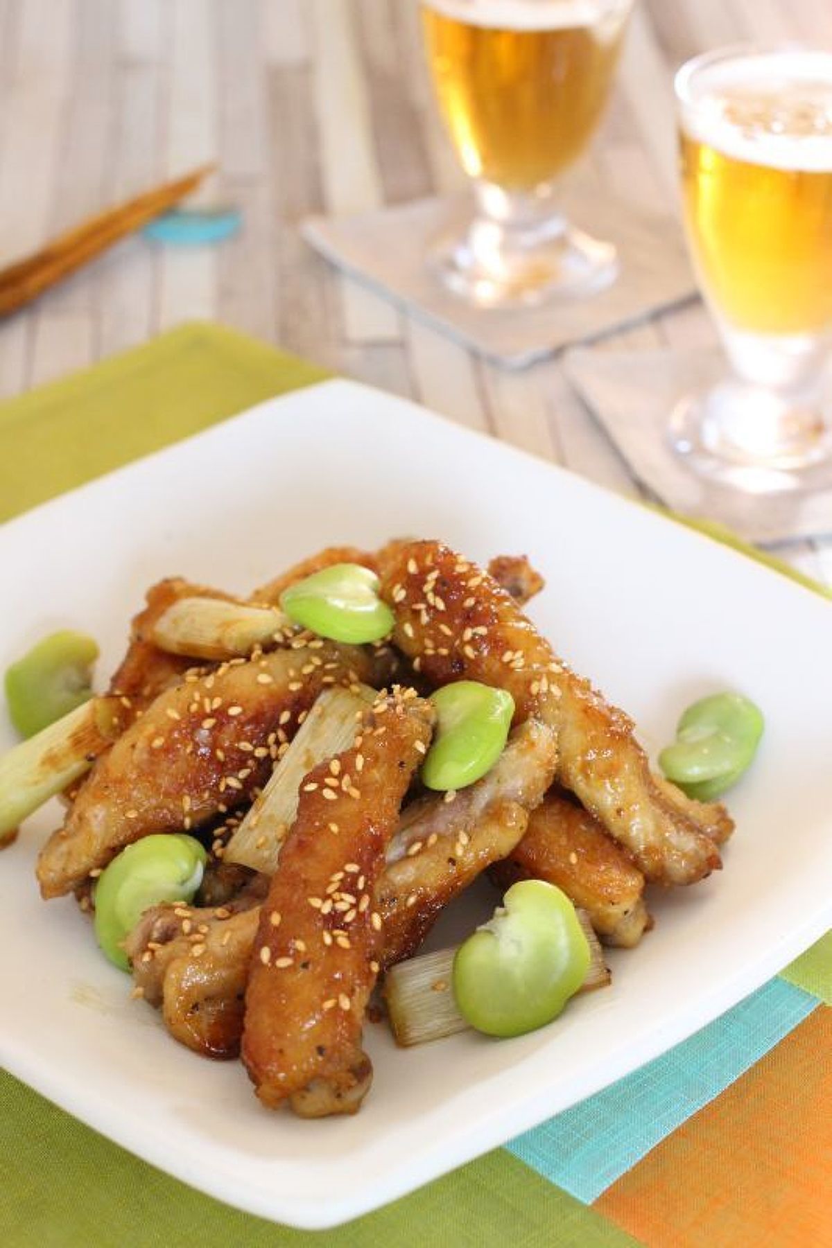 鶏手羽中の甘辛焼き。 | レシピサイトNadia