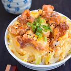 【リメイクレシピ】から揚げの親子丼