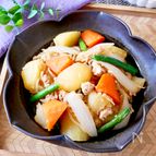 【鶏ひき肉じゃが】味染み♪ごはん泥棒おかず！