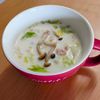まゆのの作ってみた!投稿(ほっこり♩白菜とベーコンのミルクスープ)