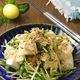 レンジで簡単♪水菜と豆腐の旨辛サラダ
