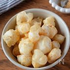 【レンジで3分】揚げずに超簡単！きなこはちみつおかき