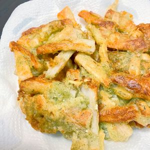 こざかなの作ってみた!投稿(ちくわとたけのこの磯辺揚げ)