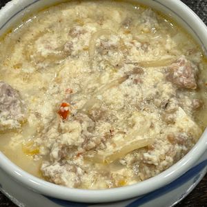 とーるじーじの作ってみた!投稿(もやしと豆腐の担々風ごま味噌スープ【#簡単 #レンジ】)