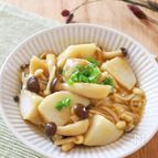 レンジで時短【里芋ときのこのあんかけ】旨味たっぷり♡腸活にも