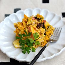 かぼちゃとりんごのデリ風サラダ【作りおき】