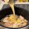 鶏の旨みたっぷり！【鶏白湯クッパ】の工程2