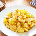 家族絶賛♡【鶏むねと新じゃがのハニーバターがらめ】コク旨絶品