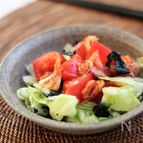 キムチトマトの韓国風サラダ