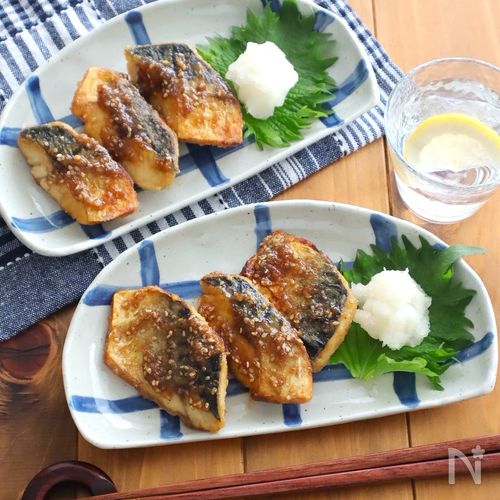 ごはんがすすむ！カリッと香ばしい【さばの甘辛ごま焼き】