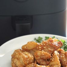 ひと口サイズの照り焼きチキン