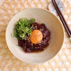鯨のユッケ《３分おつまみ♪》