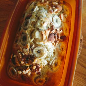 sunnyの作ってみた!投稿(バターいらず☆超しっとりバナナケーキ)