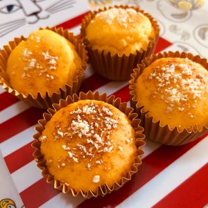 puricoの作ってみた!投稿(チーズ控えめでも満足◎米粉のチーズマフィン)