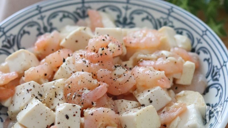 簡単 ヘルシー 美味しい むき海老と豆腐のプリフワ中華炒め By ともきーた 伊藤 智子 レシピサイト Nadia ナディア プロの料理家のおいしいレシピ