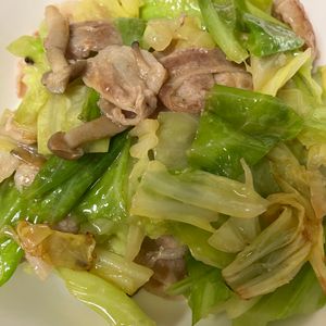 ミントミントの作ってみた!投稿(【ワンパン♪豚バラとキャベツのうま塩炒め】男子喜ぶ！)