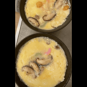カジ男の作ってみた!投稿(レンジで簡単！お手軽茶碗蒸し♩茶碗蒸しのハードル下がるレシピ)