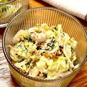 michuの作ってみた!投稿(【キャベツとちくわのわさびマヨ醤油和え】おつまみにピッタリ！)