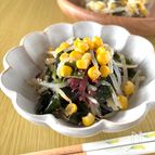 作り置きOK【給食の海藻サラダ】