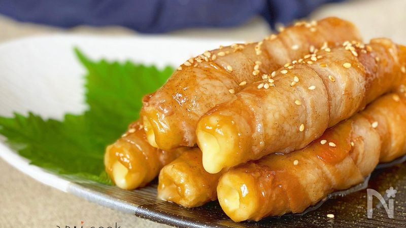 とろ～りチーズ♪ちくわの肉巻き | レシピサイトNadia