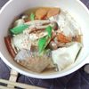 M＊Pの作ってみた!投稿(餃子の皮が余ったら♪具沢山ひっつみ汁風)