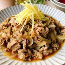 牛肉と玉ねぎのすき煮