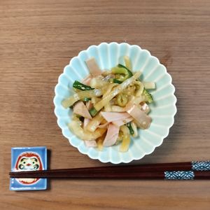 ゆの作ってみた!投稿(【大根ときゅうりとハムのサラダ】タレが絶品！やみつき副菜♪)