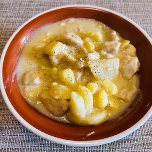 puricoの作ってみた!投稿(【鶏むねとじゃがいものクリーム煮】簡単！とろみ付け要らず♪)