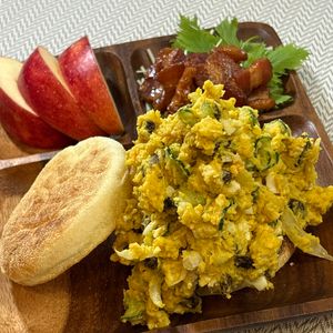 楽ラク手抜キッチン🐶🐾の作ってみた!投稿(カレー♫ポテトサラダ♬カフェ風)