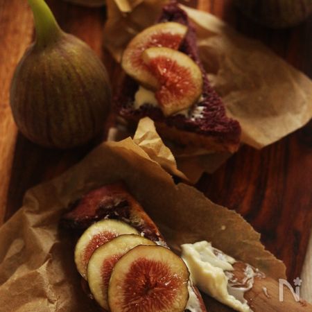 いちじく マスカルポーネの赤ワインサンド By Fermentasi レシピサイト Nadia ナディア プロの料理家のおいしいレシピ