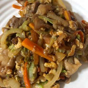 FS星の作ってみた!投稿(【じゃがピーマンの和風そぼろあん】甘辛味でご飯が進む♪)