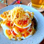 ビールがすすむ‼︎【おつまみたまご】ネギだく甘酢ダレ