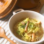 大量消費☆キャベツの細切りとベーコンのコンソメ･おかずスープ