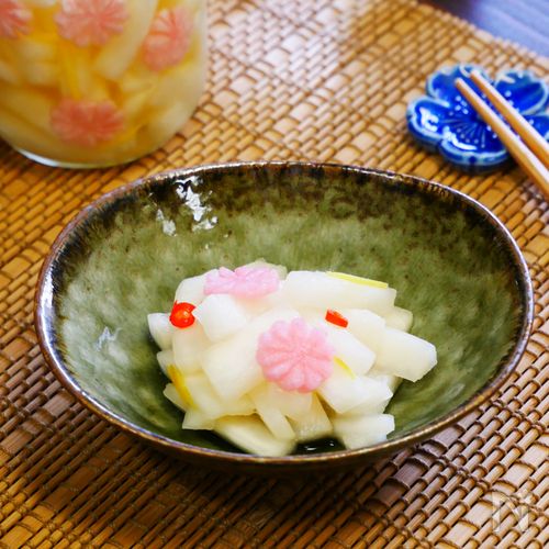 ぽりぽり♪やさしい酸味の大根甘酢漬け【爽やか常備菜】
